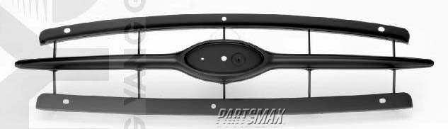 860 | 1996-1999 FORD TAURUS Grille assy SHO; primed black | FO1200367|F6DZ17C757A