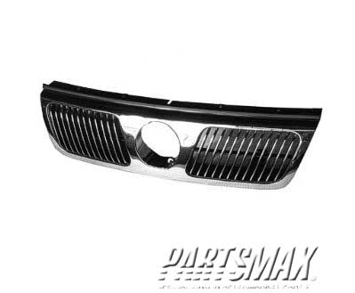 1200 | 1994-1995 MERCURY COUGAR Grille assy bright & black | FO1200382|F4WY8200A