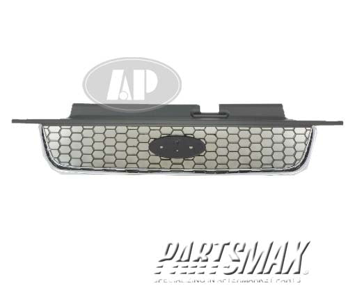 1200 | 2001-2004 FORD ESCAPE Grille assy XLT/Limited; black & bright | FO1200390|YL8Z17B968BA