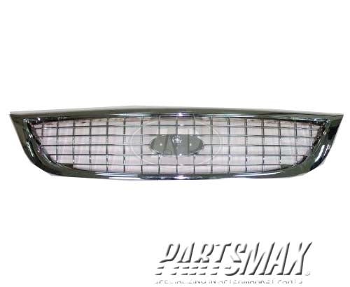 860 | 2001-2003 FORD WINDSTAR Grille assy except Limited; bright | FO1200392|1F2Z8200AA