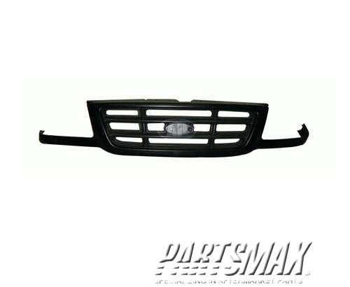 1200 | 2001-2003 FORD RANGER Grille assy w/argent bars; black  - paint to match | FO1200393|3L5Z8200AA