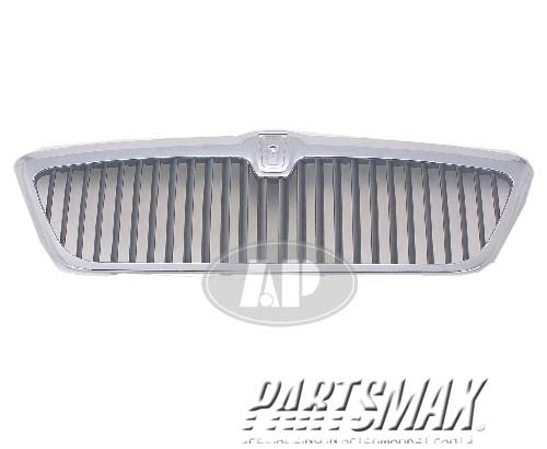 1200 | 2001-2002 LINCOLN NAVIGATOR Grille assy bright & silver & black | FO1200424|YL7Z8200AAB