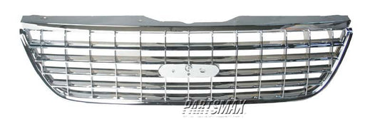 1200 | 2002-2005 FORD EXPLORER Grille assy Eddie Bauer/Limited; all bright | FO1200426|3L2Z8200BA