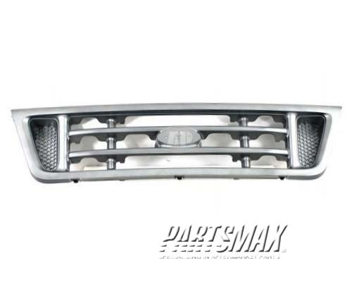 1200 | 2003-2003 FORD E-550 SUPER DUTY Grille assy Platinum | FO1200429|2C2Z8200BAA