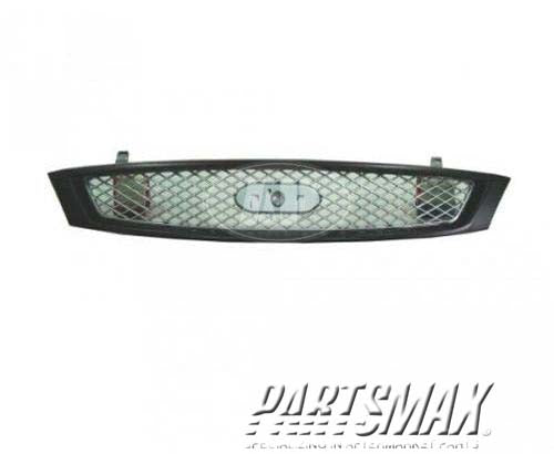 1200 | 2005-2007 FORD FOCUS Grille assy black - paint to match | FO1200432|5S4Z8200BAC