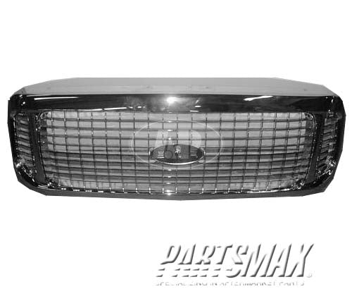 860 | 2000-2004 FORD EXCURSION Grille assy black | FO1200449|1C7Z8200BAA