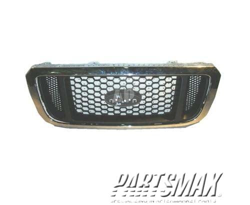 1200 | 2004-2005 FORD RANGER Grille assy argent mesh type | FO1200453|4L5Z8200EAA