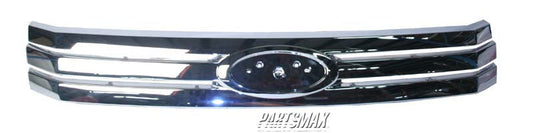 1200 | 2007-2009 FORD FUSION Grille assy bright | FO1200467|6E5Z8200A