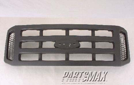 1200 | 2005-2005 FORD F-250 SUPER DUTY Grille assy XL; w/o Chrome Pkg | FO1200471|6C3Z8200AB