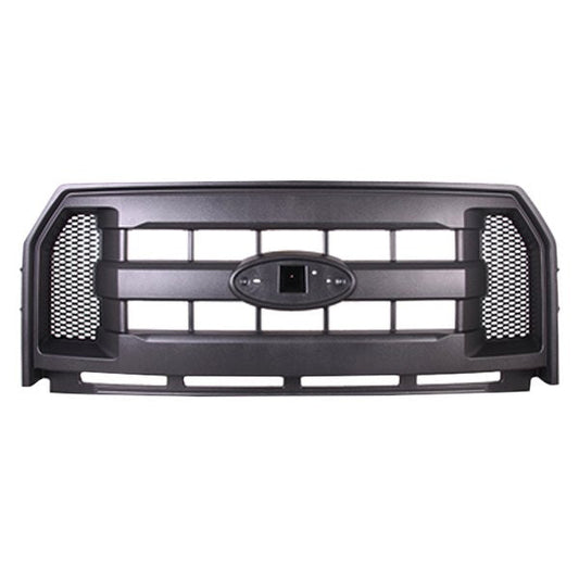 1200 | 2015-2017 FORD F-150 Grille assy 3 Bar Style; Black | FO1200583|FL3Z8200AA