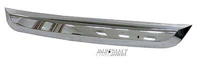 1216 | 2010-2012 FORD FUSION Grille molding lower Lower; Chrome | FO1216104|AE5Z8200B