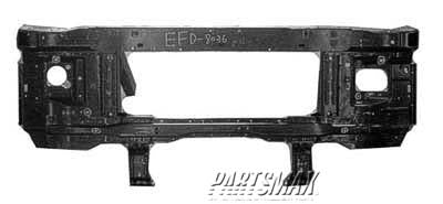 1225 | 1997-1998 FORD E-350 ECONOLINE Radiator support Radiator Support | FO1225192|4C2Z16138AA