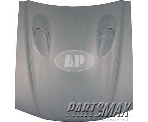 1230 | 1996-1998 FORD MUSTANG Hood panel assy Cobra | FO1230193|F6ZZ16612AA