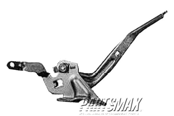 1236 | 2006-2012 FORD FUSION Hood hinge assy RH | FO1236137|6E5Z16796A