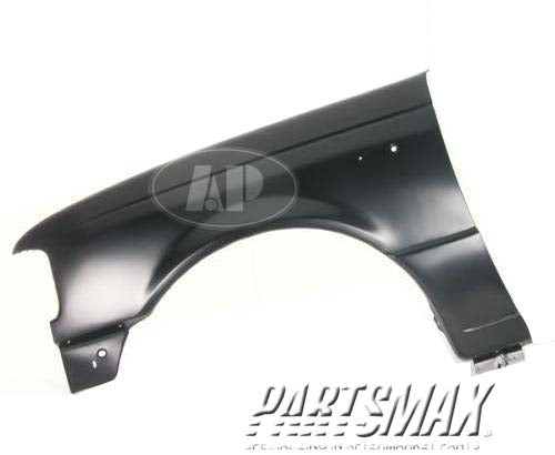 1240 | 1993-1997 FORD RANGER LT Front fender assy w/o wheel opening molding | FO1240159|F37Z16006A