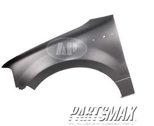 50 | 2004-2008 FORD F-150 LT Front fender assy w/o Wheel Opening Mldgs | FO1240231|5L3Z16006AA