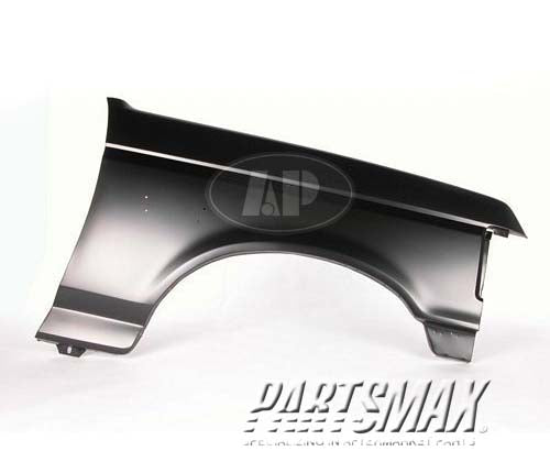 1241 | 1987-1991 FORD F-150 RT Front fender assy all | FO1241122|E7TZ16005A