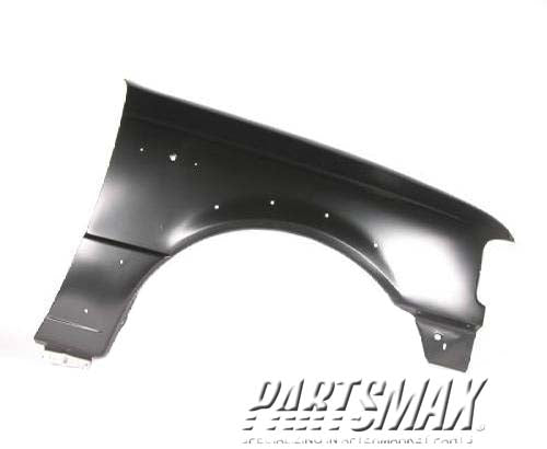 1241 | 1993-1997 FORD RANGER RT Front fender assy w/wheel opening molding | FO1241160|F57Z16005EC