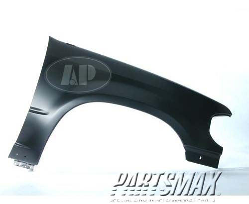 1241 | 1997-2001 MERCURY MOUNTAINEER RT Front fender assy w/o wheel opening molding | FO1241178|XL2Z16005DA