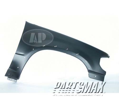 1241 | 1998-1998 FORD EXPLORER RT Front fender assy Eddie Bauer/Sport Plus/Limited; w/large wheel lip molding | FO1241180|XL2Z16005CA