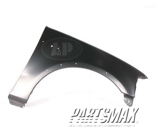 1241 | 1997-2003 FORD F-150 RT Front fender assy w/wheel opening molding | FO1241192|2L3Z16005AA