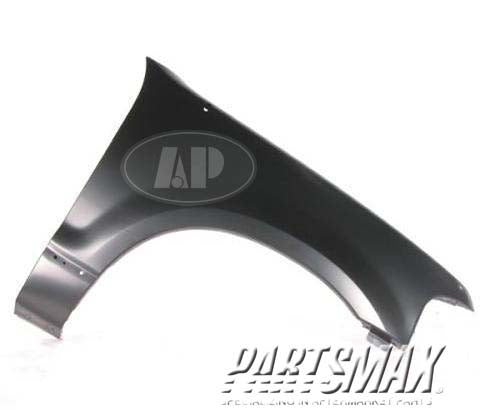 1241 | 2002-2004 FORD EXPLORER RT Front fender assy except Sport; w/o wheel opening molding; aluminum | FO1241217|1L2Z16005AA