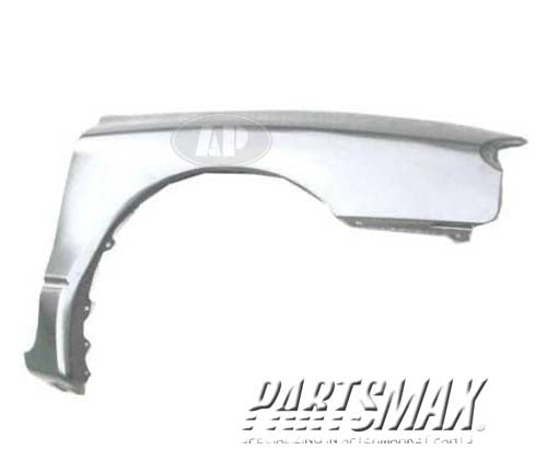 60 | 1998-2003 FORD ESCORT RT Front fender assy 2dr coupe; ZX2 | FO1241225|F8CZ16005AA