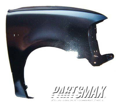 1241 | 2000-2002 FORD EXPEDITION RT Front fender assy XLT; w/o wheel opening moldings; w/o antennae hole | FO1241227|YL1Z16005BA
