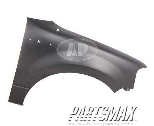 1241 | 2004-2006 FORD F-150 RT Front fender assy w/o Wheel Opening Mldgs; To 8-9-05 | FO1241231|5L3Z16005AA
