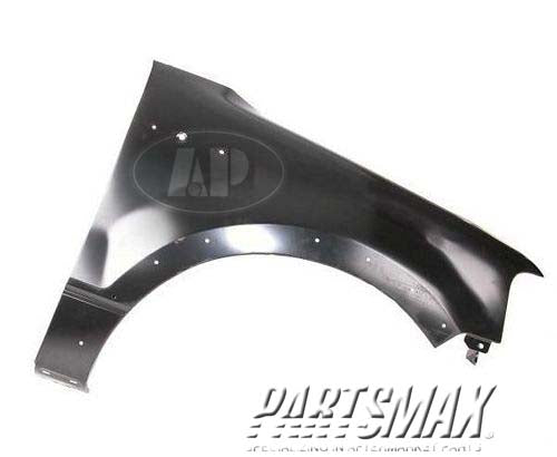 60 | 2004-2006 FORD F-150 RT Front fender assy w/wheel opening molding; except Heritage; To 8-8-05 | FO1241232|5L3Z16005BA