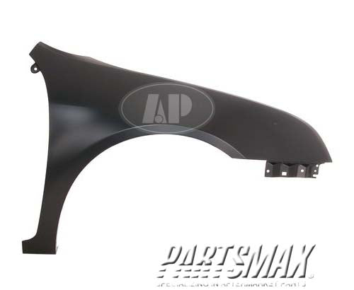 1241 | 2006-2009 MERCURY MILAN RT Front fender assy all | FO1241251|6E5Z16005AA