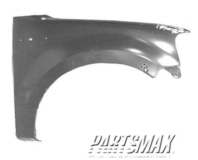 1241 | 2006-2008 FORD F-150 RT Front fender assy w/o Wheel Opening Moulding; From 8-9-05 | FO1241270|6L3Z16005A