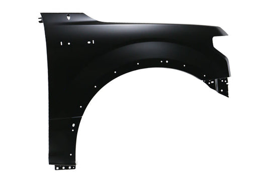 1241 | 2015-2020 FORD F-150 RT Front fender assy w/Wheel Opening Moulding; w/o Active Park Assist | FO1241299|JL3Z16005B