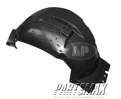 1246 | 2001-2003 FORD EXPLORER LT Front fender apron assy 2dr SUV; Sport | FO1246113|1L5Z16055BA