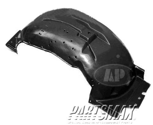 1248 | 1997-2001 MERCURY MOUNTAINEER LT Front fender inner panel fender liner | FO1248114|F67Z16055AC