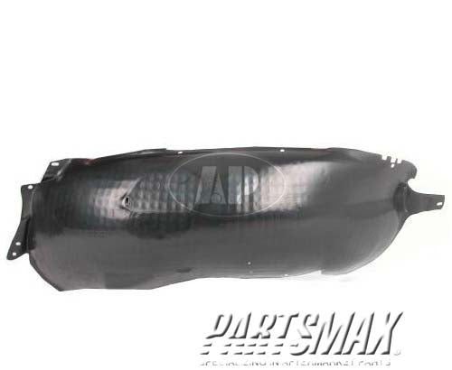 1249 | 2004-2004 FORD F-150 HERITAGE RT Front fender inner panel upper liner; Heritage | FO1249102|F75Z16102AA