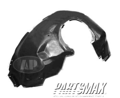 1249 | 1998-2000 FORD CONTOUR RT Front fender inner panel splash shield | FO1249113|F8RZ16102AA