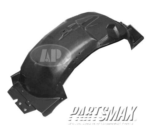 1249 | 2001-2001 FORD EXPLORER RT Front fender inner panel fender liner; except Sport | FO1249114|F67Z16054AA