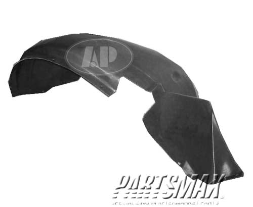 1249 | 2003-2006 LINCOLN NAVIGATOR RT Front fender inner panel fender liner | FO1249124|2L7Z16102AA