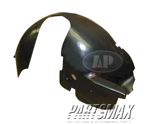 1250 | 1986-1995 FORD TAURUS LT Front fender splash shield all | FO1250103|F2DZ16103A
