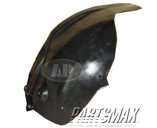 1250 | 2000-2007 MERCURY SABLE LT Front fender splash shield rear fender liner | FO1250115|YF1Z16103CA