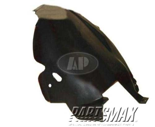 1250 | 1996-1999 FORD TAURUS LT Front fender splash shield front fender liner | FO1250116|F6DZ16103AA