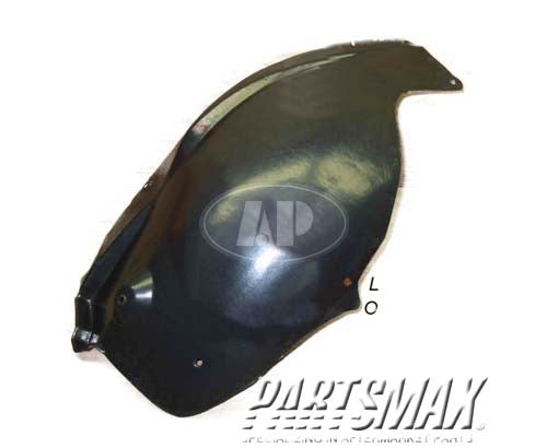 1250 | 1996-1999 FORD TAURUS LT Front fender splash shield rear fender liner | FO1250118|F6DZ16103A