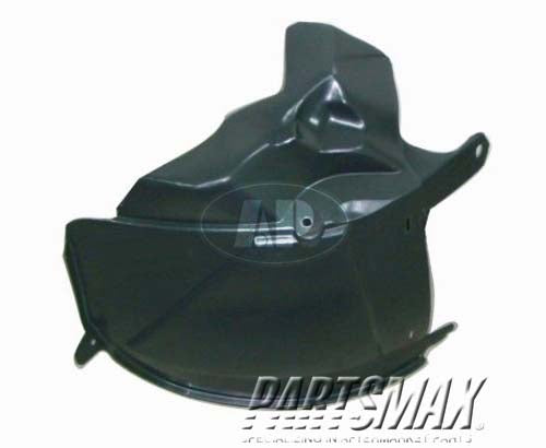 150 | 2006-2010 MERCURY MOUNTAINEER LT Front fender splash shield front; plastic liner | FO1250139|6L9Z16D073AA
