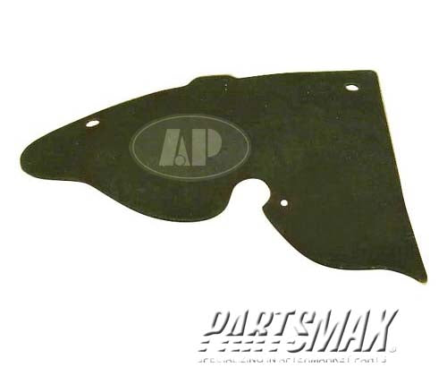 1250 | 1998-2008 FORD RANGER LT Front fender splash shield  | FO1250144|1L5Z16103CA