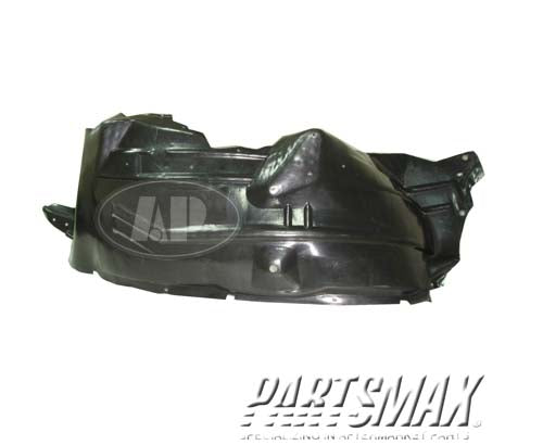 1251 | 2004-2005 FORD F-250 SUPER DUTY RT Front fender splash shield plastic liner | FO1251137|4C3Z16054AA