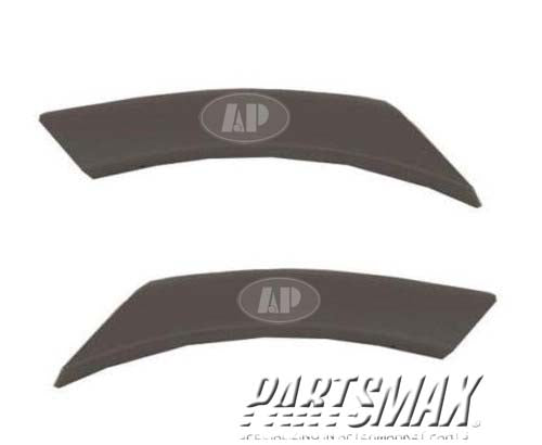 220 | 2002-2005 FORD EXPLORER RT Front wheel opening molding 4dr SUV; XLT/XLT Sport; bumper mounted; gray | FO1291111|1L2Z16038BCB
