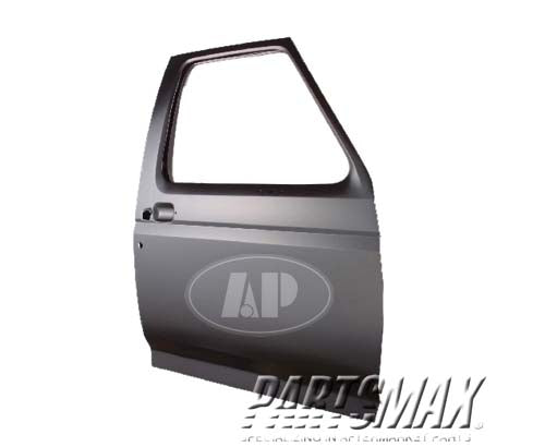 1301 | 1980-1986 FORD BRONCO RT Front door shell all | FO1301103|E4TZ1520124A