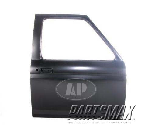 1301 | 1984-1988 FORD BRONCO II RT Front door shell all | FO1301104|E7TZ1020124A