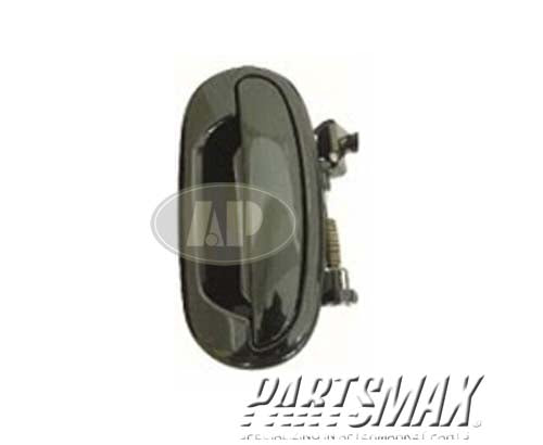 1310 | 2000-2003 FORD F-150 LT Front door handle outer XLT/Lariat; except Super Crew cab; smooth black; w/o keypad opening | FO1310126|YL3Z1522405BAF